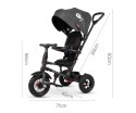 Qplay Qplay Rowerek Trójkołowy Rito Rubber Black