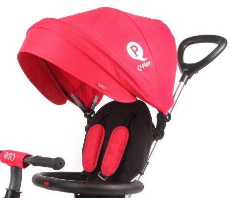 Qplay Qplay Rowerek Trójkołowy Rito Rubber Red Qplay Qplay Rowerek Trójkołowy Rito Rubber Red