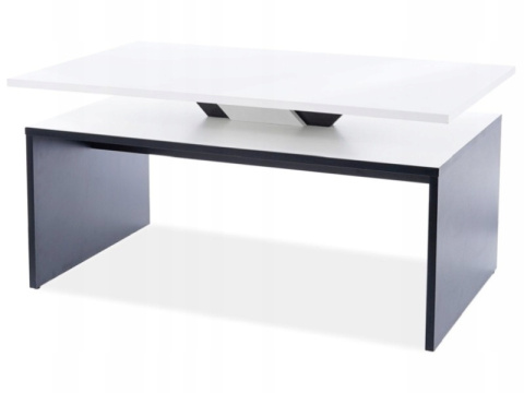 SIGNAL ŁAWA LOVA BIAŁY MAT / CZARNY MAT PŁYTA LAMINOWANA 100X60X50 SIGNAL ŁAWA LOVA BIAŁY MAT / CZARNY MAT PŁYTA LAMINOWANA 100X60X50