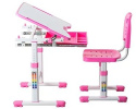 Fun Desk BIURKO+KRZESŁO z szufladą regulowane SOLE PINK Dziewczynki Fun Desk BIURKO+KRZESŁO z szufladą regulowane SOLE PINK Dziewczynki