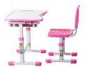 Fun Desk BIURKO+KRZESŁO z szufladą regulowane SOLE PINK Dziewczynki Fun Desk BIURKO+KRZESŁO z szufladą regulowane SOLE PINK Dziewczynki