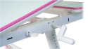 Fun Desk Biurko z szufladą regulowane Carezza Pink Różowe dla dziewczynki Fun Desk Biurko z szufladą regulowane Carezza Pink Różowe dla dziewczynki