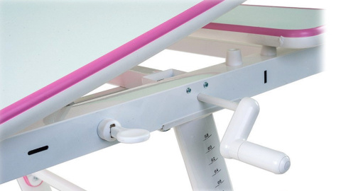 Fun Desk Biurko z szufladą regulowane Carezza Pink Różowe dla dziewczynki Fun Desk Biurko z szufladą regulowane Carezza Pink Różowe dla dziewczynki