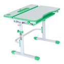 Fun Desk Botero Green - ZESTAW Biurko z krzesełkiem dla dzieci Zielony/Biały