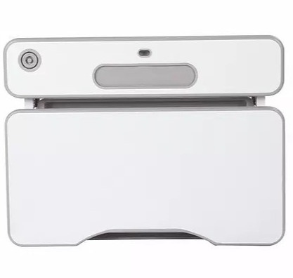 Fun Desk Botero Grey - Biurko z krzesełkiem dla dzieci lampa i stojak na książki zestaw - Szary/Biały Fun Desk Botero Grey - Biurko z krzesełkiem dla dzieci lampa i stojak na książki zestaw - Szary/Biały