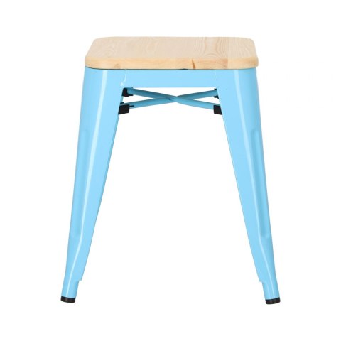 D2.DESIGN Stołek Paris Wood nieb. sosna naturalna D2.DESIGN Stołek Paris Wood nieb. sosna naturalna