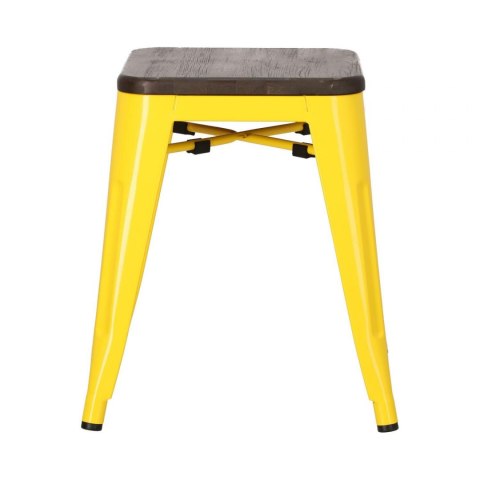 D2.DESIGN Stołek Paris Wood żółty sosna szczotkowa D2.DESIGN Stołek Paris Wood żółty sosna szczotkowa