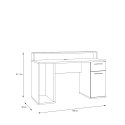Forte AYO TZRB219B3-Z113 Biurko gamingowe, oświetlenie RGB z funkcją zmiany kolorów Forte AYO TZRB219B3-Z113 Biurko gamingowe, oświetlenie RGB z funkcją zmiany kolorów