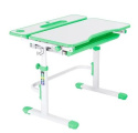 Fun Desk Freessia Green - Regulowane biurko Cubby Biały/Zielony Fun Desk Freessia Green - Regulowane biurko Cubby Biały/Zielony