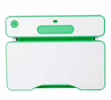 Fun Desk Freessia Green - Regulowane biurko Cubby Biały/Zielony Fun Desk Freessia Green - Regulowane biurko Cubby Biały/Zielony