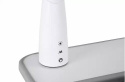 Fun Desk Fressia Grey z lampką - Regulowane biurko z szufladą Cubby Biały/Szary Fun Desk Fressia Grey z lampką - Regulowane biurko z szufladą Cubby Biały/Szary