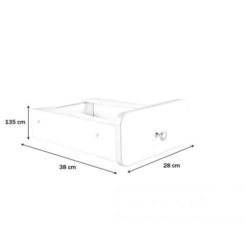 Fun Desk Szuflada Amare Drawer Grey do biurka Amare i Amare II Biały Szary Fun Desk Szuflada Amare Drawer Grey do biurka Amare i Amare II Biały Szary