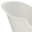 Intesi Krzesło Fotel obrotowe Roundy Light Grey szary jasny tworzywo metal z podłokietnikami Intesi Krzesło Fotel obrotowe Roundy Light Grey szary jasny tworzywo metal z podłokietnikami
