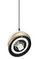 King Home Lampa wisząca GLOBE 20 LED antyczne złoto - szczotkowany metal kulisty klosz akryl mleczny King Home Lampa wisząca GLOBE 20 LED antyczne złoto - szczotkowany metal kulisty klosz akryl mleczny