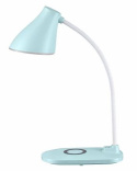 Fun Desk Lampka LED z funkcją ładowania bezprzewodowego/indukcyjna ładowarka LC6 Mint/Miętowa