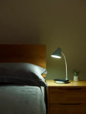 Fun Desk Lampka LED z funkcją ładowania bezprzewodowego/indukcyjna ładowarka LC6 White/Biała Fun Desk Lampka LED z funkcją ładowania bezprzewodowego/indukcyjna ładowarka LC6 White/Biała