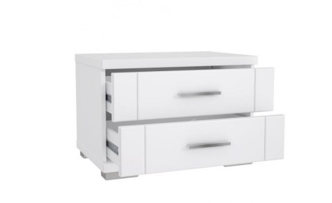 Meble Forte SNOW SNWK02-C50 Komoda - szafka nocna do łóżka Meble Forte SNOW SNWK02-C50 Komoda - szafka nocna do łóżka