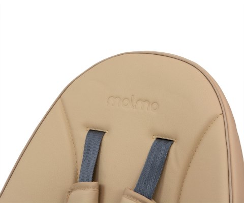 Milly Mally Krzesełko do karmienia 2w1 Malmo Beige Beżowe wielofunkcyjne 6m-6lat tapicerka ekoskóra pasy zdejmowana tacka Milly Mally Krzesełko do karmienia 2w1 Malmo Beige Beżowe wielofunkcyjne 6m-6lat tapicerka ekoskóra pasy zdejmowana tacka