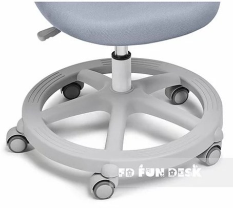 Fun Desk Pratico Grey - Krzesełko z regulacją wysokości Fun Desk Pratico Grey - Krzesełko z regulacją wysokości