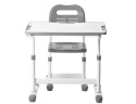 Fun Desk ZESTAW REGULOWANE BIURKO Z KRZESEŁKIEM SOLE II GREY Fun Desk ZESTAW REGULOWANE BIURKO Z KRZESEŁKIEM SOLE II GREY