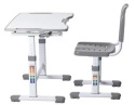 Fun Desk ZESTAW REGULOWANE BIURKO Z KRZESEŁKIEM SOLE II GREY Fun Desk ZESTAW REGULOWANE BIURKO Z KRZESEŁKIEM SOLE II GREY