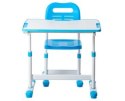 Fun Desk ZESTAW REGULOWANE BIURKO Z KRZESEŁKIEM SOLE II BLUE Fun Desk ZESTAW REGULOWANE BIURKO Z KRZESEŁKIEM SOLE II BLUE