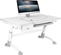 Fun Desk Biurko Amare Grey z szufladą Drawer Grey biały, szary Fun Desk Biurko Amare Grey z szufladą Drawer Grey biały, szary