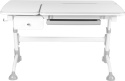 Fun Desk Biurko Amare Grey z szufladą Drawer Grey biały, szary Fun Desk Biurko Amare Grey z szufladą Drawer Grey biały, szary