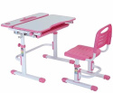 Fun Desk Botero Pink - Biurko z krzesełkiem dla dzieci Róż/Biały Fun Desk Botero Pink - Biurko z krzesełkiem dla dzieci Róż/Biały