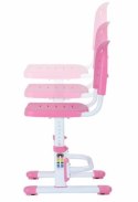 Fun Desk Botero Pink - Biurko z krzesełkiem dla dzieci Róż/Biały