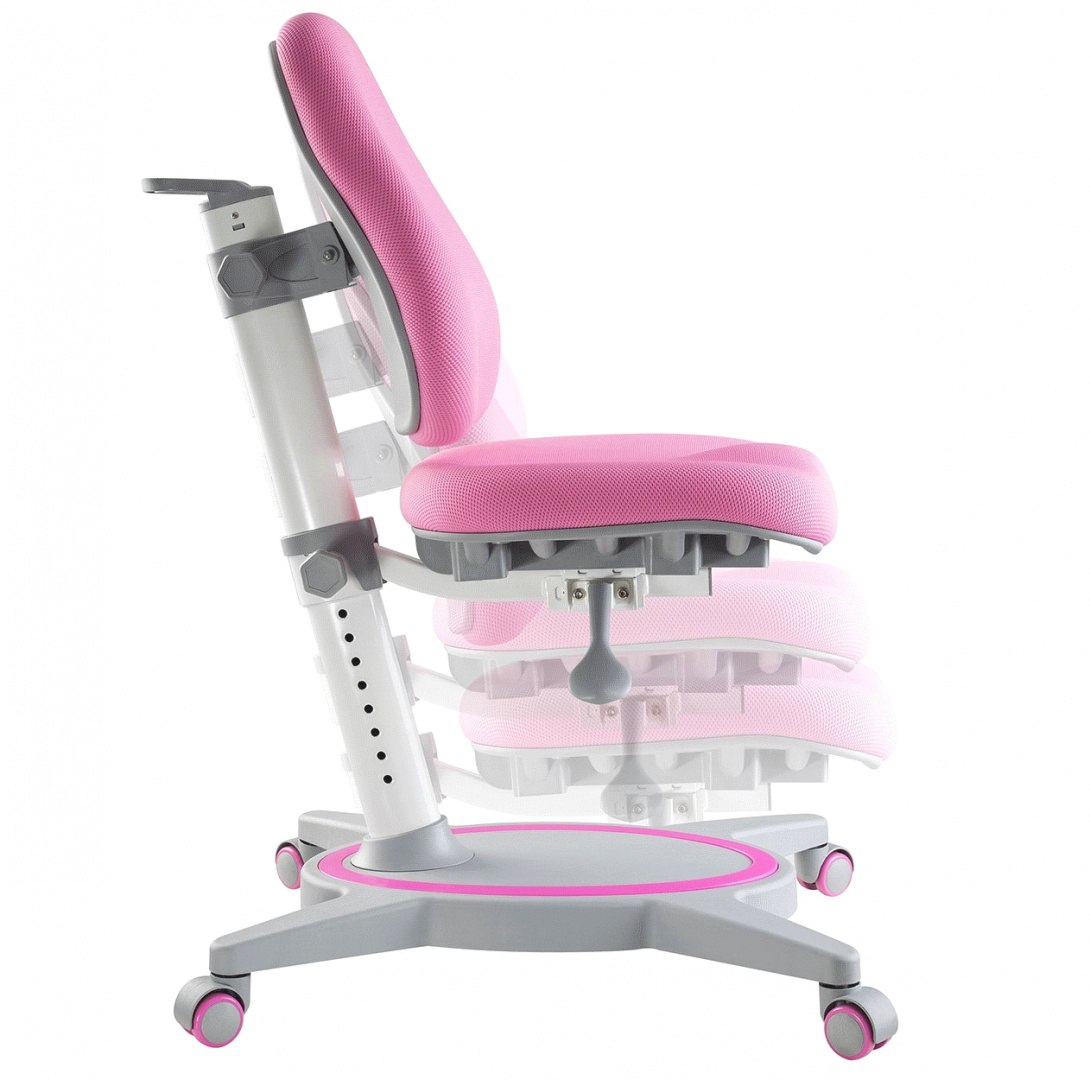 Fun Desk Amare Pink with Drawer + Primavera I Pink BIURKO+KRZESŁO regulowane ortopedyczne róż biały Fun Desk Amare Pink with Drawer + Primavera I Pink BIURKO+KRZESŁO regulowane ortopedyczne róż biały