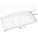 Fun Desk Piccolino Drawer Blue - wysuwana szuflada do biurek Piccolino, Bambino, Cantare Fun Desk Piccolino Drawer Blue - wysuwana szuflada do biurek Piccolino, Bambino, Cantare