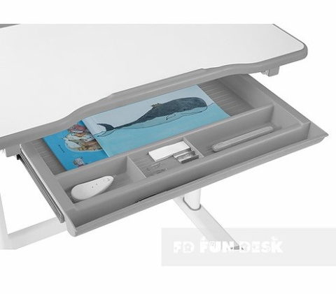 Fun Desk Piccolino Drawer Grey - wysuwana szuflada do biurek Piccolino, Bambino, Cantare