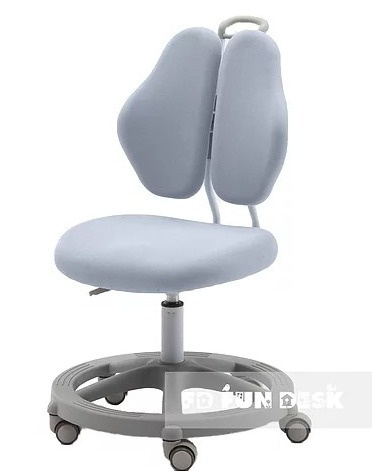 Fun Desk Pratico II Grey - Krzesełko z regulacją wysokości Fun Desk Pratico II Grey - Krzesełko z regulacją wysokości