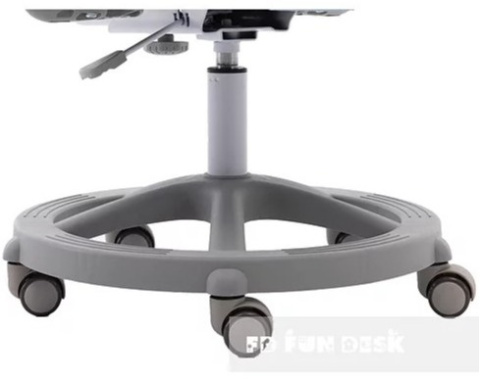 Fun Desk Pratico II Grey - Krzesełko z regulacją wysokości Fun Desk Pratico II Grey - Krzesełko z regulacją wysokości