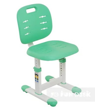 Fun Desk SST2 GREEN-S - Regulowane krzesełko dziecięce zielony