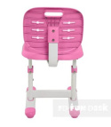 Fun Desk SST2 PINK-S - Regulowane krzesełko do biurka dziewczynki róż
