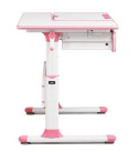 Fun Desk Toru Pink - regulowane biurko szkolne Cubby Biały Róż Dziewczęce młodzieżowe Fun Desk Toru Pink - regulowane biurko szkolne Cubby Biały Róż Dziewczęce młodzieżowe