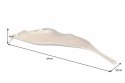 PATERA MISA LEAF 64 cm ZŁOTA - aluminium Invicta Interior INVICTA NA SŁODYCZE OWOCE PATERA MISA LEAF 64 cm ZŁOTA - aluminium Invicta Interior INVICTA NA SŁODYCZE OWOCE
