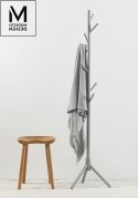 MODESTO wieszak stojący podłogowy STICK szary - naturalne drewno bukowe MODESTO wieszak stojący podłogowy STICK szary - naturalne drewno bukowe