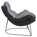 Fotel OTILIA STAND VELVET ciemny szary welur Fotel OTILIA STAND VELVET ciemny szary welur