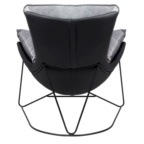 Fotel OTILIA STAND VELVET ciemny szary welur Fotel OTILIA STAND VELVET ciemny szary welur