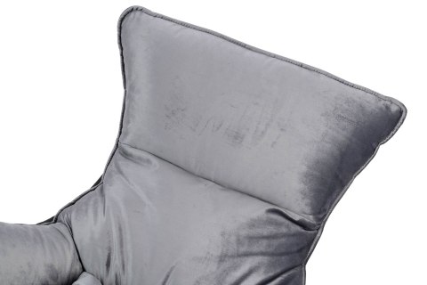 Fotel OTILIA STAND VELVET ciemny szary welur Fotel OTILIA STAND VELVET ciemny szary welur