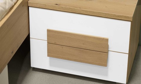 Meble Forte ARKINA LBLK34-C804 Komoda młodzieżowa Biały /Dąb Meble Forte ARKINA LBLK34-C804 Komoda młodzieżowa Biały /Dąb