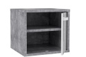 Meble Forte CANMORE CNMK011-C273 Szafka nocna L/P Szary/Biały Meble Forte CANMORE CNMK011-C273 Szafka nocna L/P Szary/Biały