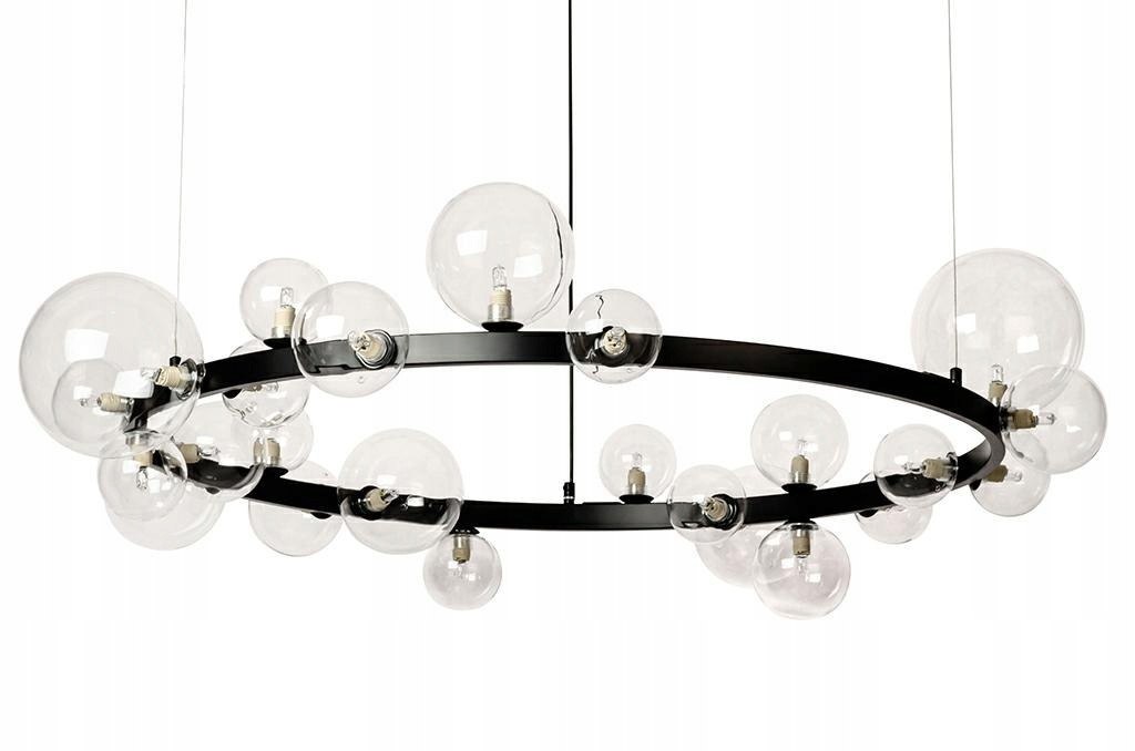 King Home Lampa wisząca LED ALURE 120 - Czarna King Home Lampa wisząca LED ALURE 120 - Czarna