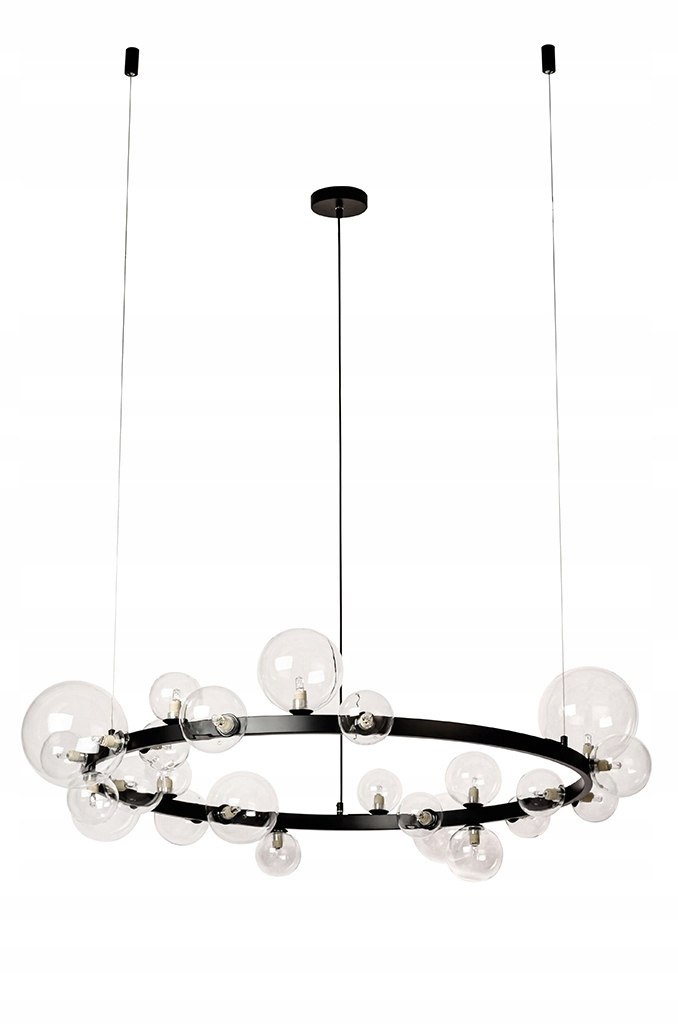 King Home Lampa wisząca LED ALURE 120 - Czarna King Home Lampa wisząca LED ALURE 120 - Czarna
