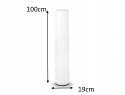 New Garden NEW GARDEN lampa ogrodowa FITY 100 C biała - LED New Garden NEW GARDEN lampa ogrodowa FITY 100 C biała - LED