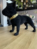 Richmond Interiors RICHMOND dekoracja DOG SPIKE czarny Richmond Interiors RICHMOND dekoracja DOG SPIKE czarny