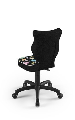 WYPRZEDAŻ Entelo Petit Czarny ST30 rozmiar 3 - DOBRE KRZESŁO dla kręgosłupa, ortopedyczne - fotel obrotowy do biurka